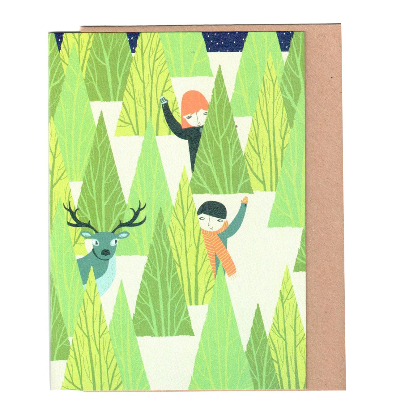 Felicitare - Christmas Forest Greeting Card