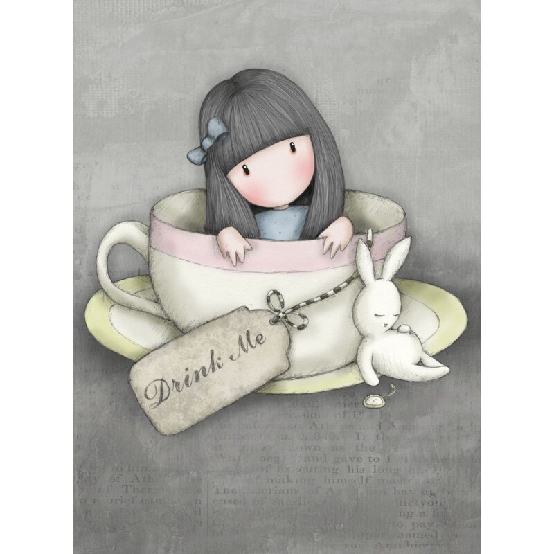 Felicitare Gorjuss - Sweet Tea