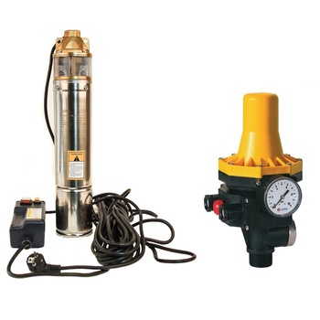 Kit - Pompa submersibila PRO MF Vortex 4Skm-100, 750W (Model nou) + Presscontrol ( Inlocuieste Vasul de expansiune ) Kit - Pompa submersibila PRO MF Vortex 4Skm-100, 750W (Model nou) + Presscontrol ( Inlocuieste Vasul de expansiune )