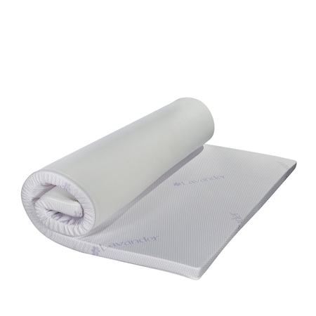 Topper saltea Green Future, Lavanda Therapy 7 zone de confort 120x200 cm, 5 cm