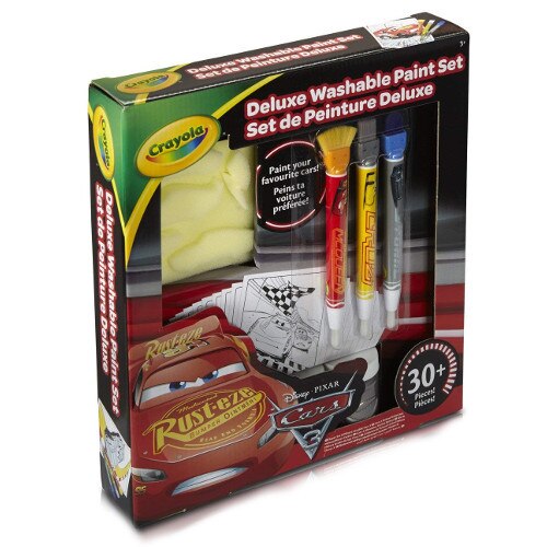 Set Crayola Deluxe pentru Pictura cu Pensule Cars 3