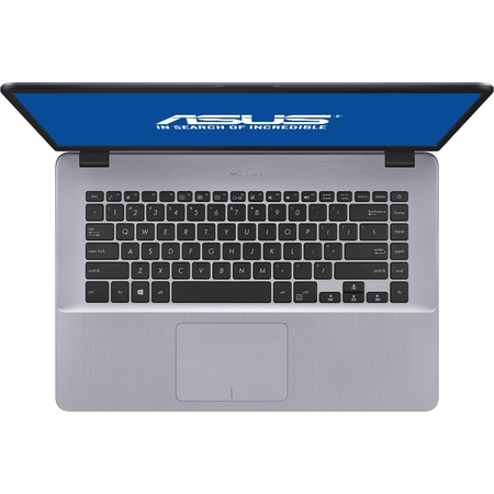 Laptop ASUS A505ZA-BR263 cu procesor AMD Ryzen™ 7 2700U pana la 3.80 GHz, 15.6", 8GB, 256GB M.2 SSD, AMD Radeon™ RX Vega 10 Graphics, EndleSS OS, Matt Dark Grey