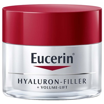 Crema de zi antirid Eucerin Hyaluron-Filler + Volume-Lift, pentru ten uscat, 50 ml Crema de zi antirid Eucerin Hyaluron-Filler + Volume-Lift, pentru ten uscat, 50 ml