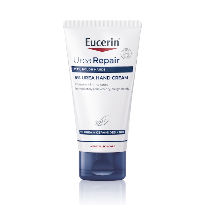 Crema de maini cu 5% uree Eucerin, 75 ml