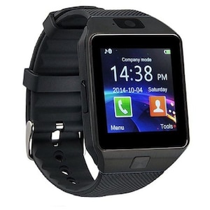 Ceas Smartwatch, BigShot X09, cu Touchscreen si Bluetooth, Camera Foto, Voice Record, Slot SIM & Card SD, Monitorizare somn, Calorii, Pedometru, WhatsApp, Facebook, Negru