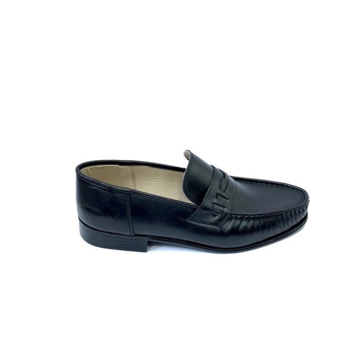 Обувки Scarpi 100, черни, естествена кожа