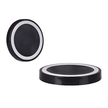 Incarcator Wireless Pad universal QI tip 1, Negru-Alb Incarcator Wireless Pad universal QI tip 1, Negru-Alb