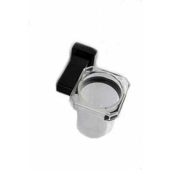 Suport periuta dinti Alya, Gama Premium, aluminiu eloxat, Negru Suport periuta dinti Alya, Gama Premium, aluminiu eloxat, Negru