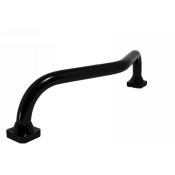 Maner unghiular cada Alya, Gama Premium, aluminiu eloxat, Negru Maner unghiular cada Alya, Gama Premium, aluminiu eloxat, Negru