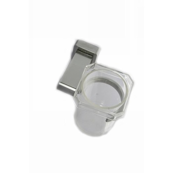 Suport periuta dinti Alya, Gama Premium, aluminiu eloxat, Argintiu Suport periuta dinti Alya, Gama Premium, aluminiu eloxat, Argintiu