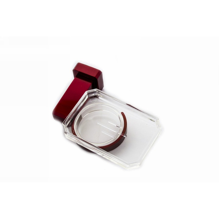 Sapuniera Alya, aluminiu eloxat, Rosu