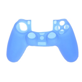 Husa Silicon Albastra pentru Controller PlayStation PS 4 Husa Silicon Albastra pentru Controller PlayStation PS 4