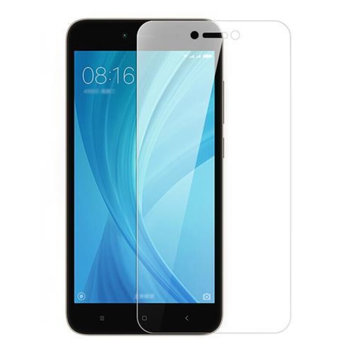 Xiaomi Redmi 5A védőfólia, edzett üvegfólia, edzett üveg, ütésálló, fordítva
