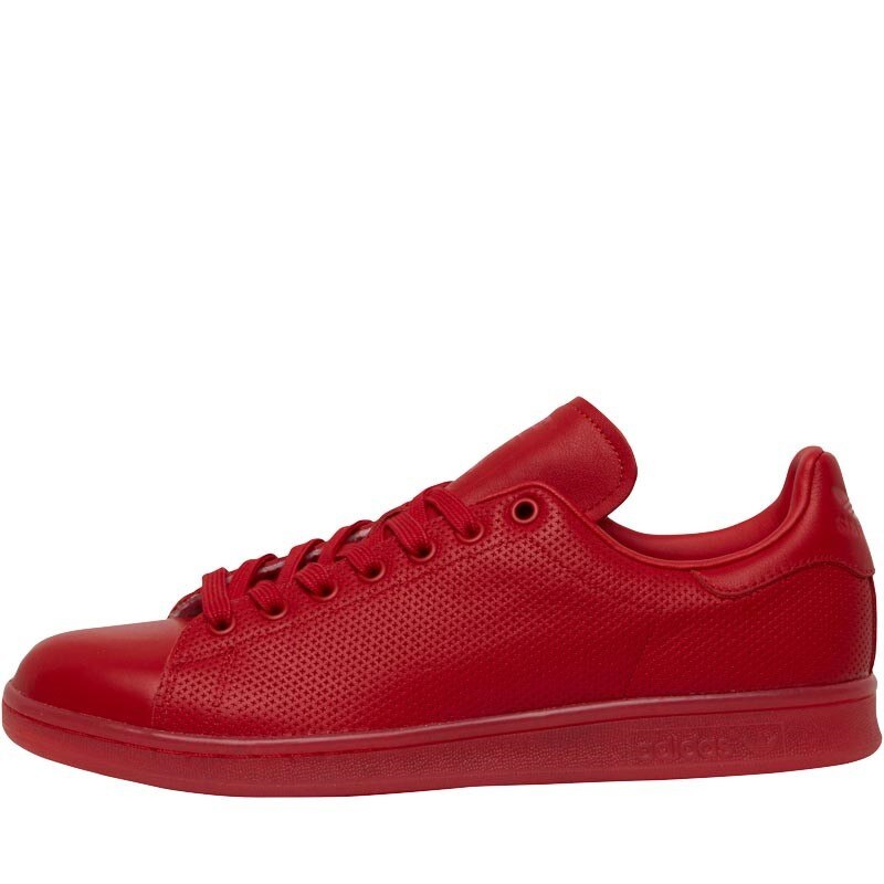 Pantofi sport de dama Adidas Stan Smith Adicolor rosii masura 36 2/3 - eMAG.ro