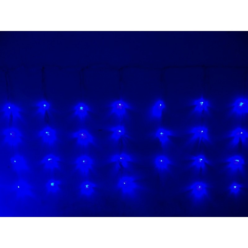 Instalatie de Craciun Sdx Market®, 3 m x 3 m, Perdea Albastra, 300 leduri, perdea luminoasa / girlande / luminite 6012B