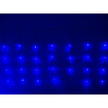 Instalatie de Craciun Sdx Market®, 3 m x 3 m, Perdea Albastra, 300 leduri, perdea luminoasa / girlande / luminite 6012B Instalatie de Craciun Sdx Market®, 3 m x 3 m, Perdea Albastra, 300 leduri, perdea luminoasa / girlande / luminite 6012B