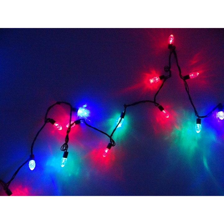 Instalatie de Craciun tip liniara, Multicolora, 40 leduri SMD, 5 m