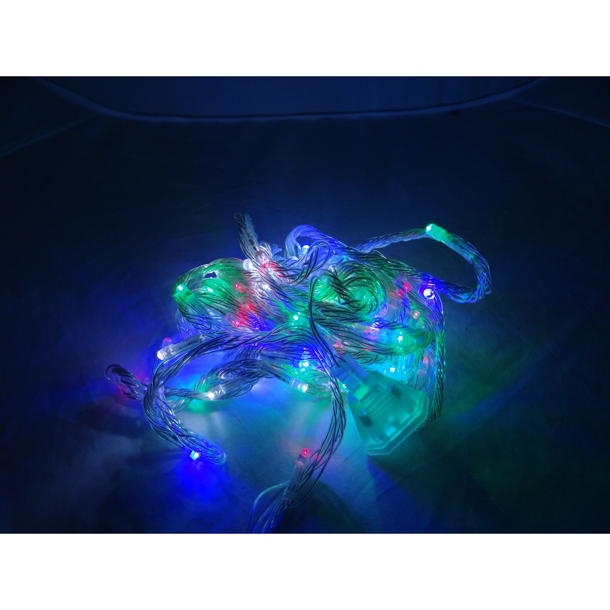 Instalatie de Craciun, Liniara, 8 m, Multicolor, 100 leduri, SDX, 3127M