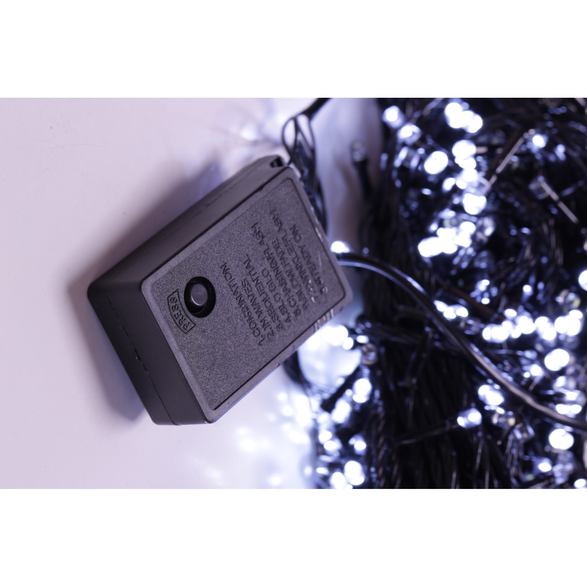 Instalatie de Craciun, Liniara, 8 m, Alb rece, 100 leduri, SDX, 5805W