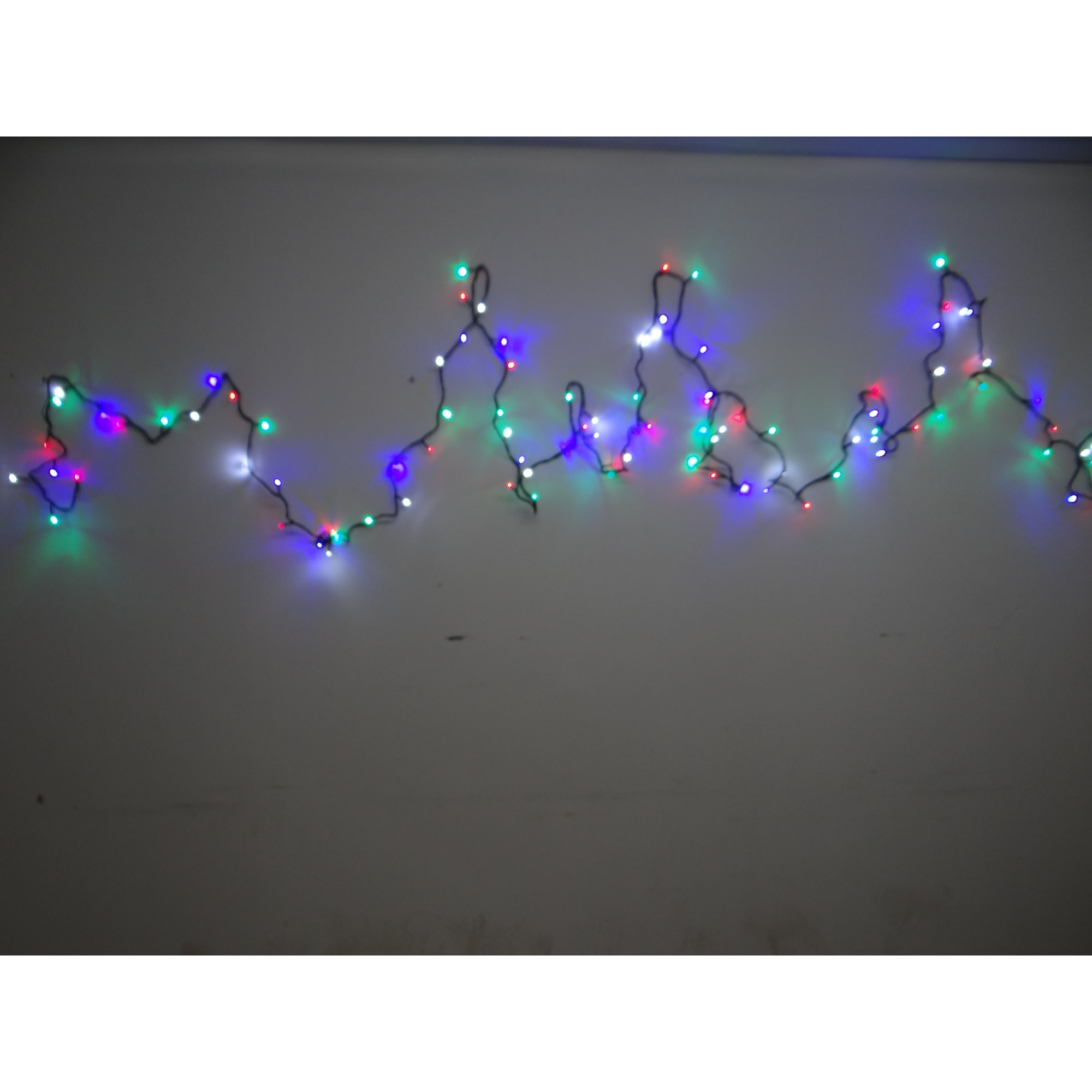 Instalatie de Craciun, Liniara, 8 m, Multicolor, 100 leduri, SDX, 5805M