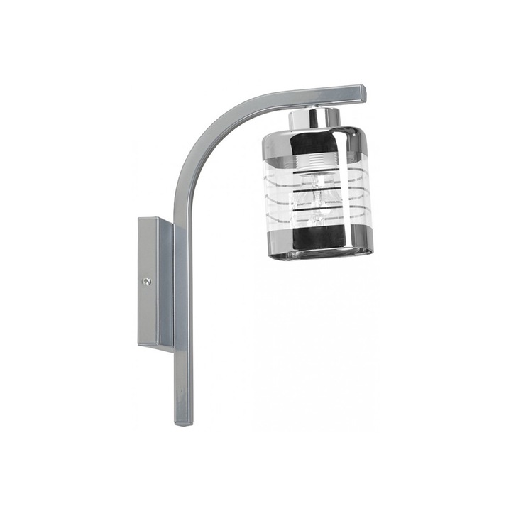 Аплик Emibig Tigra, 1X60W, Матиран хром