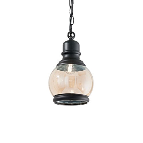 Lustra, HANSEL SP1 ROUND, IDEAL LUX , 8021696168579, negru