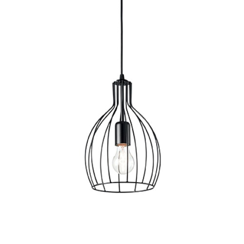 Lustra AMPOLLA SP1, IDEAL LUX,metal, Negru