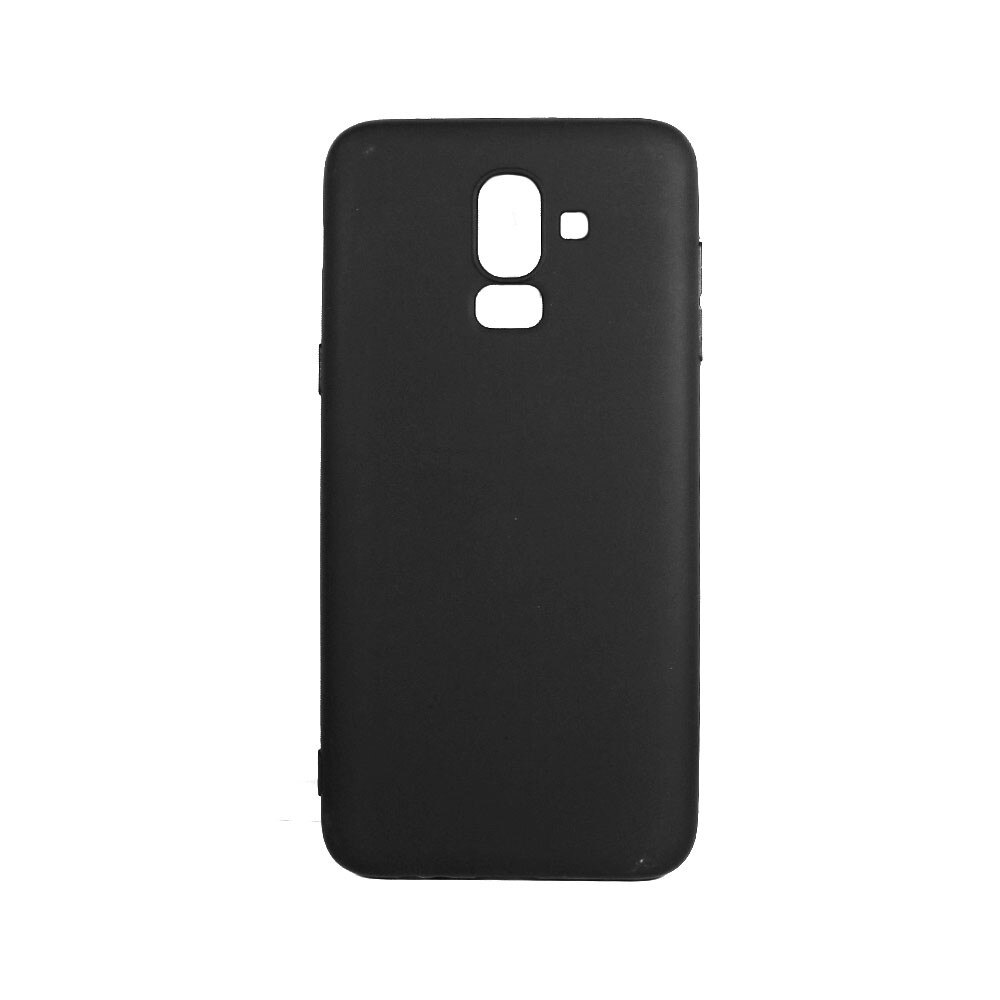 Husa Silicon Procell Silky pentru Samsung Galaxy J8 2018, Negru