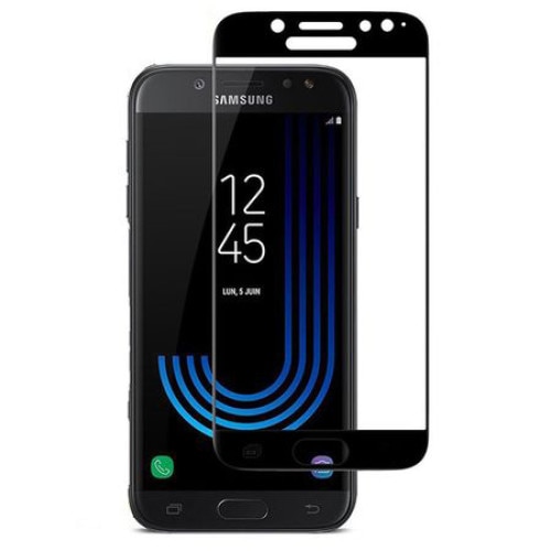 Folie de protectie Samsung Galaxy J7 2017 J720 3D, Folie sticla securizata 3D Neagra, FULL SCREEN,Tempered Glass, Antisoc, Viceversa