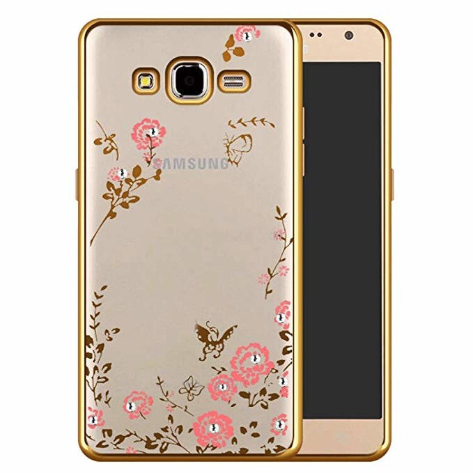 Cilia zoom hide Husa Samsung Galaxy J5 2016 Tpu Flori Gold - eMAG.ro