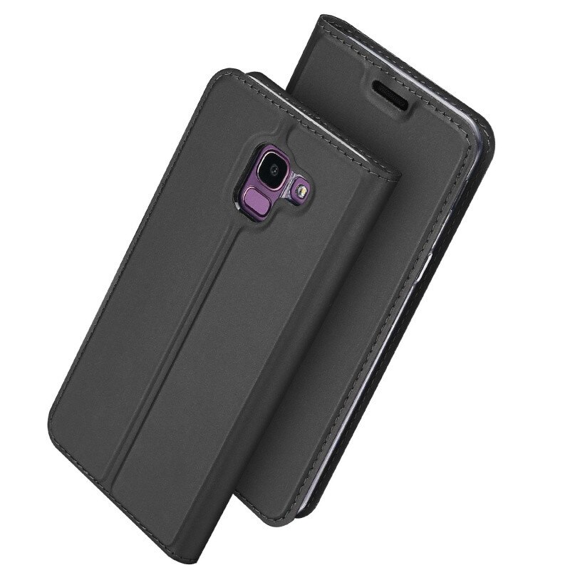 Husa book Nevox Vario Samsung Galaxy J6 Basalt Grey