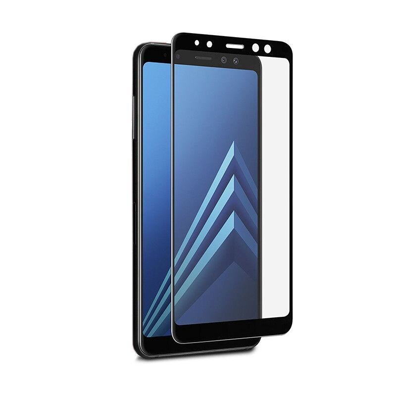 Folie Sticla Samsung Galaxy A8 2018 Flippy Deluxe Full Face Negru