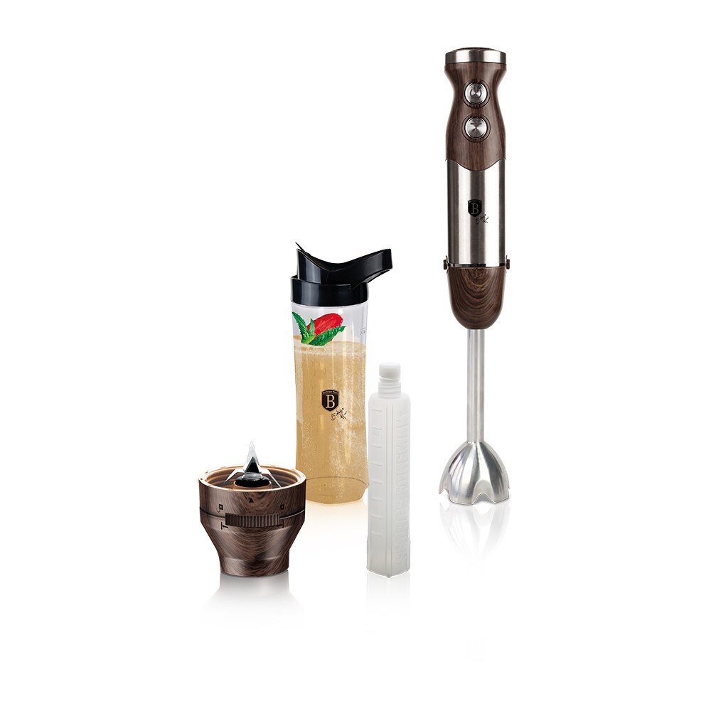 Set blender Berlinger Haus BH9023, 600W , 0.6Ll,Functia Turbo,maro