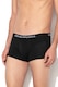 Emporio Armani Underwear, Боксерки с лого на талията, 3 чифта, Черен / Светлосив меланж, XL
