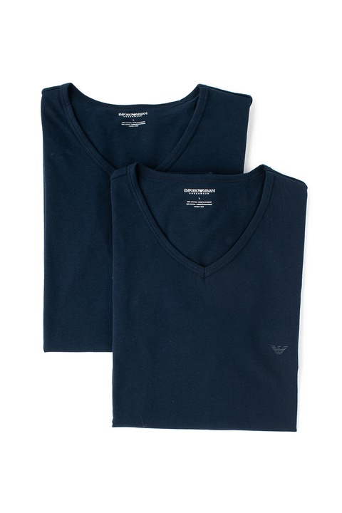 Emporio Armani Underwear, Set de tricouri de casa - 2 piese B, Bleumarin