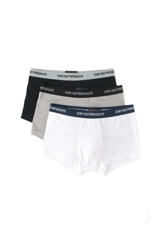 Emporio Armani Underwear, Set de boxeri - 3 perechi, Negru/Alb/Gri Emporio Armani Underwear, Set de boxeri - 3 perechi, Negru/Alb/Gri