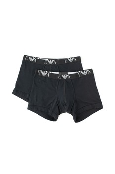 Emporio Armani Underwear - Logós alsónadrág szett - 2 db 1, Fekete