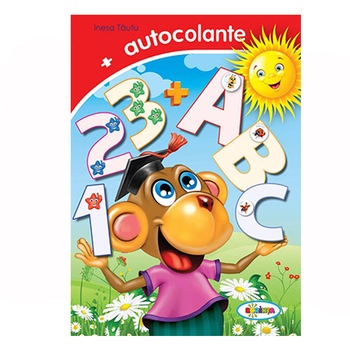 123 + Abc (+ Autocolante ) - Inesa Tautu 123 + Abc (+ Autocolante ) - Inesa Tautu