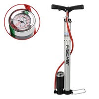 Pompa Manuala de Maxim 10 Bari cu Manometru pentru Bicicleta, Auto, Moto