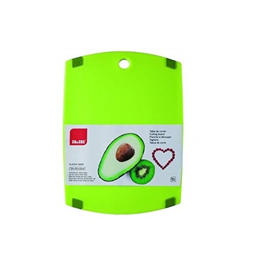 Tocator plastic Ibili Green 33x23x1,5 cm