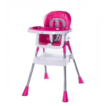 Scaun de masa pentru copii CARETERO Pop CTP1R, Roz Scaun de masa pentru copii CARETERO Pop CTP1R, Roz