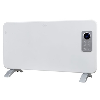 Convector electric podea/perete Argo Minimal Week 1500W, Timer saptamanal, IP24, Termostat digital, Telecomanda, 2 trepte de putere, Display LED Convector electric podea/perete Argo Minimal Week 1500W, Timer saptamanal, IP24, Termostat digital, Telecomanda, 2 trepte de putere, Display LED