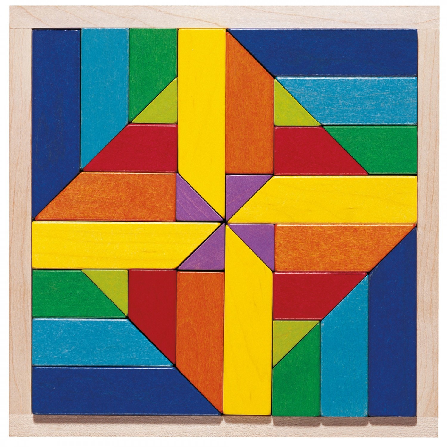 Joc de indemanare si puzzle, Haba, Geomix, 3ani+