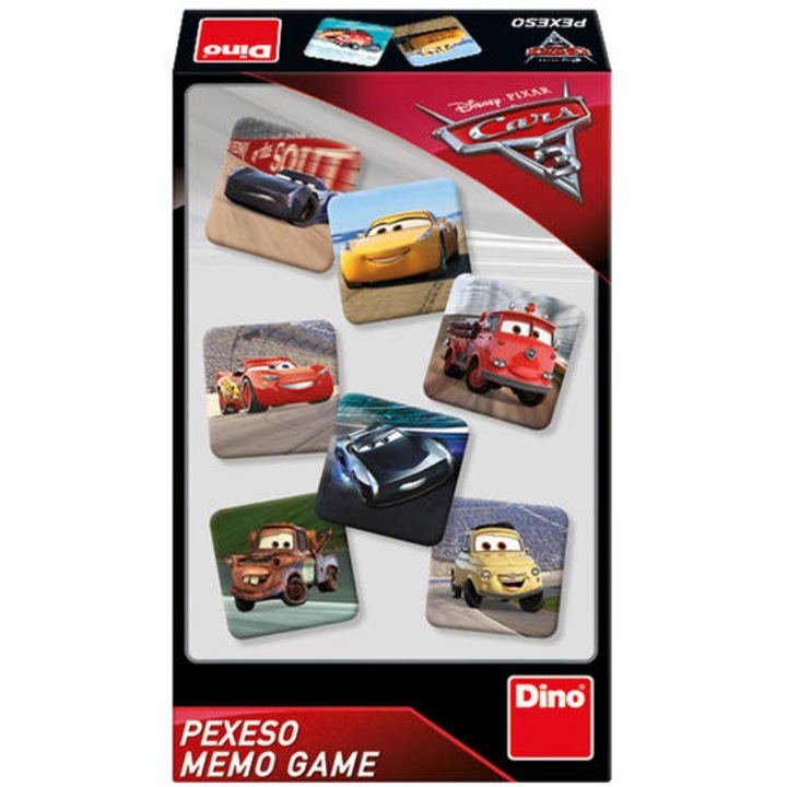 Joc de memorie Dino Toys - Cars 3