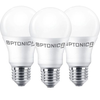 Set 3 becuri LED Optonica ,E27, 15W(90W), lumina neutra, 4500K, 1320lm Set 3 becuri LED Optonica ,E27, 15W(90W), lumina neutra, 4500K, 1320lm