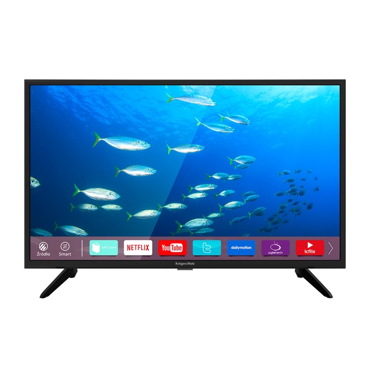 Televizor LCD Smart TV Kruger&Matz 32 inch, HD, serie A, Clasa A+