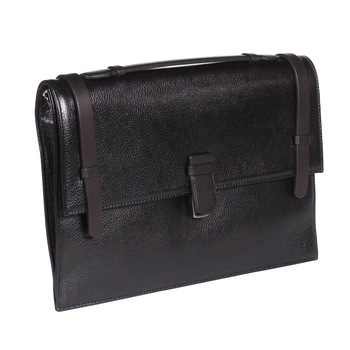 Mapa din piele neagra, model cu capac si maner 1098, MAGAZINULDEGENTI Mapa din piele neagra, model cu capac si maner 1098, MAGAZINULDEGENTI