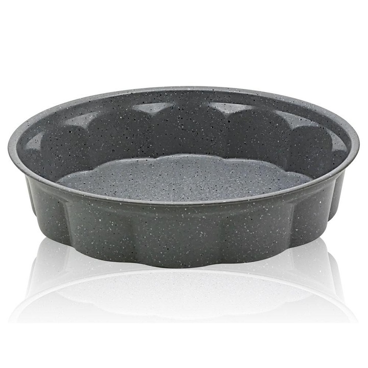 Forma de prajituri ZEPHYR ZP 1233 NM, 27.5 cm, acoperire de marmura