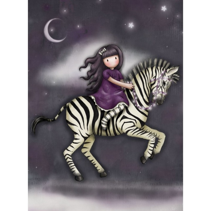 Felicitare Gorjuss - Dark Streak