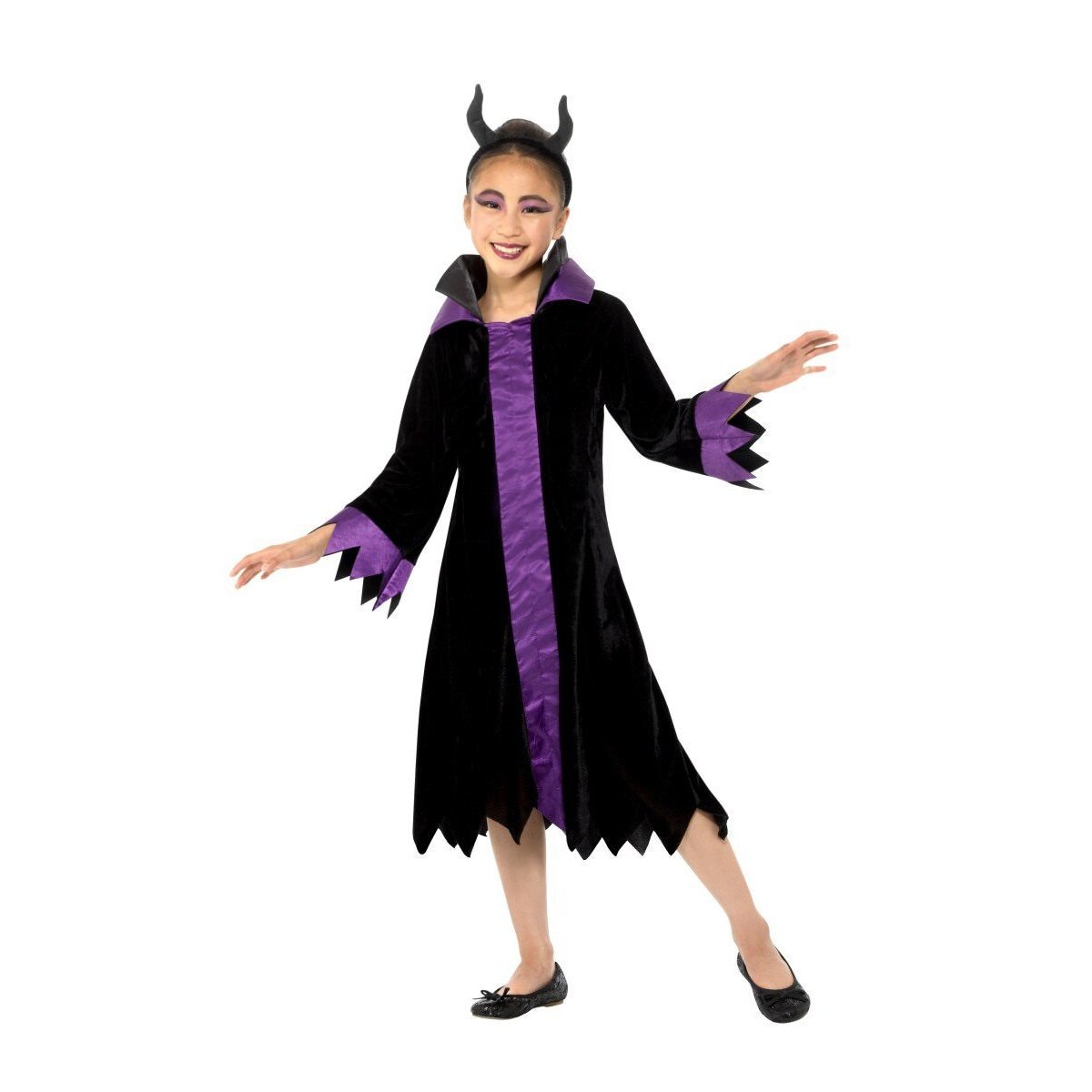 Costum Halloween marime S (4-6 ani) - Rochie Evil Queen